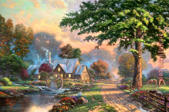 Thomas Kinkade Simpler Times II